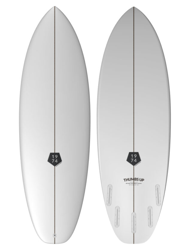 Quad Fin Fish Surfboard - Quad Fever – 1974 Surfboards