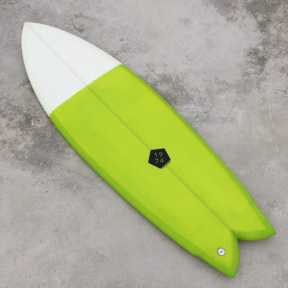 Quad Fin Fish Surfboard - Quad Fever – 1974 Surfboards